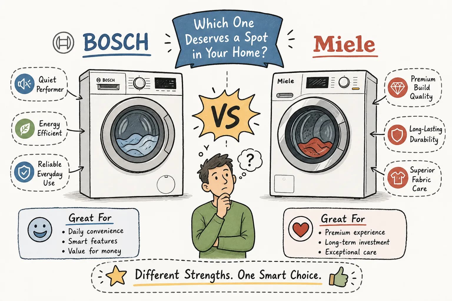 Bosch vs Miele washing machines: Honest verdict UK guide