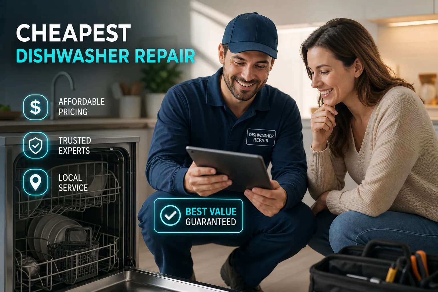Cheapest Dishwasher Repair Near Me: How to Avoid Rip-offs