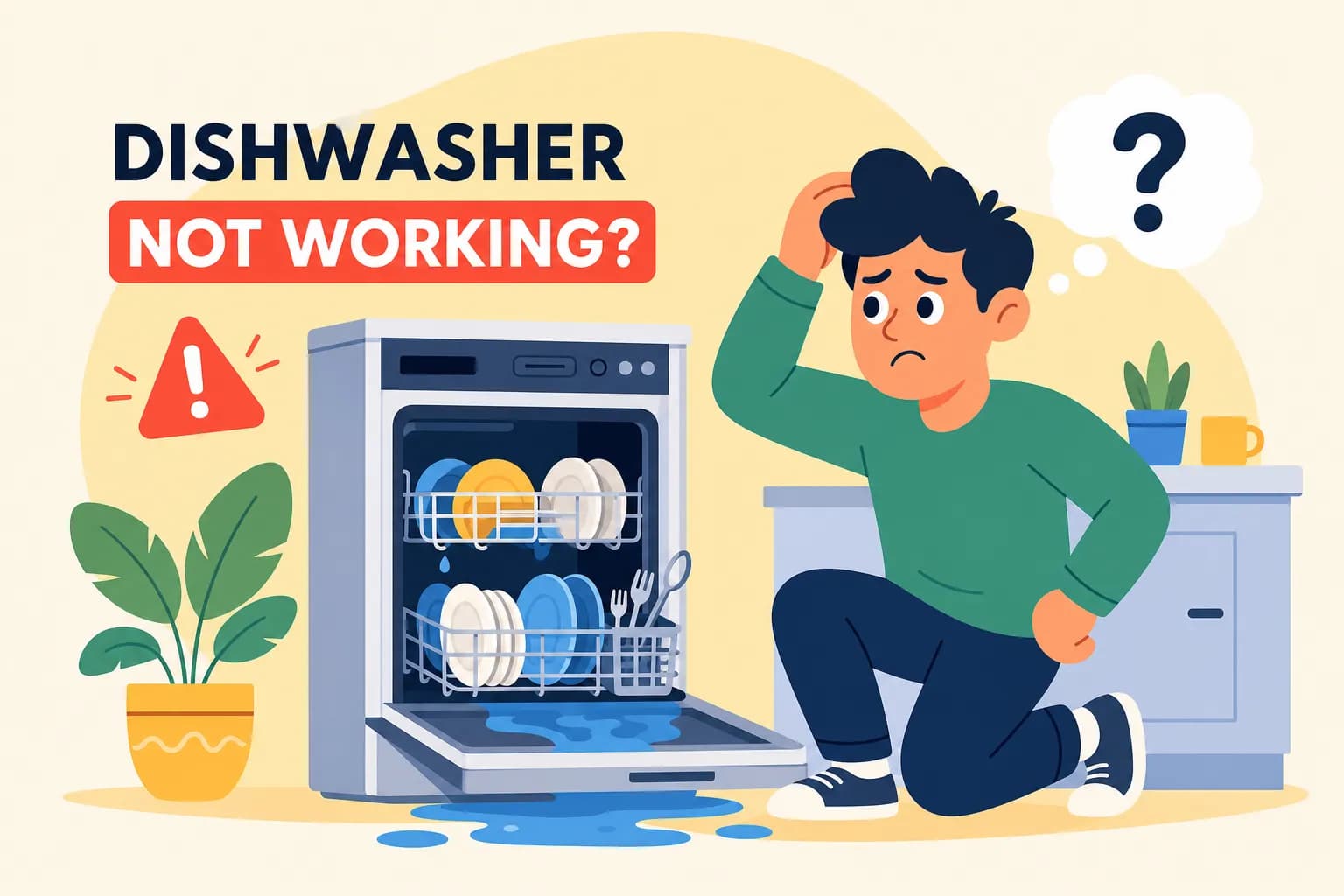 Dishwasher Not Working: Common Causes & DIY Fixes Today