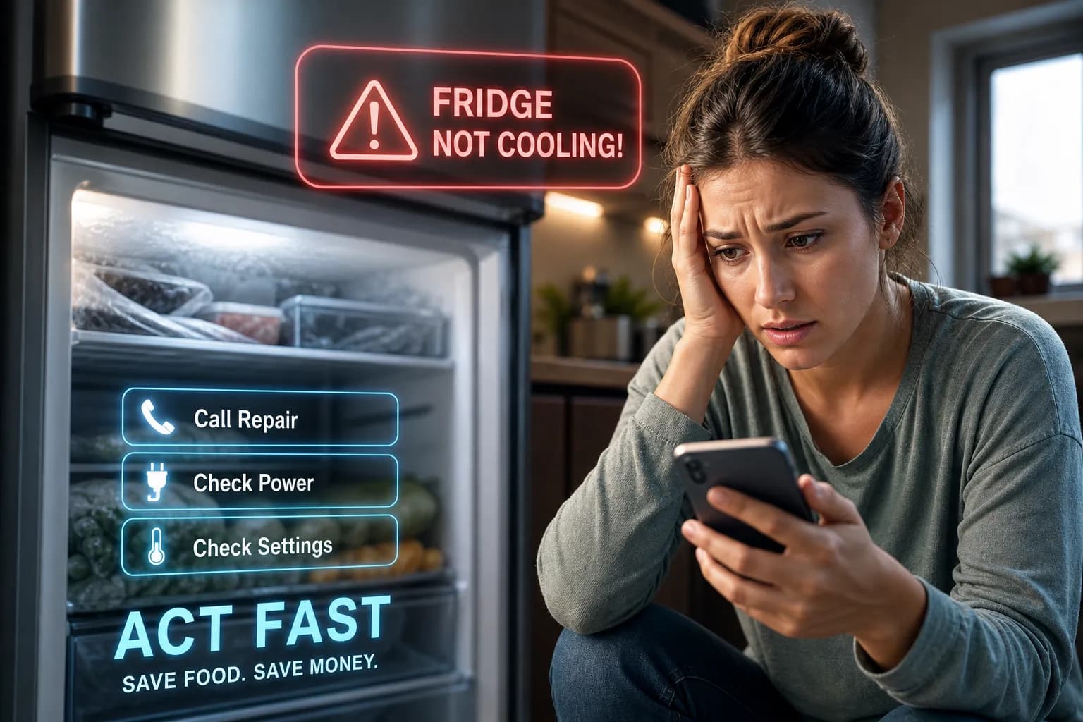 Emergency Fridge Freezer Repair Near Me - What to Do