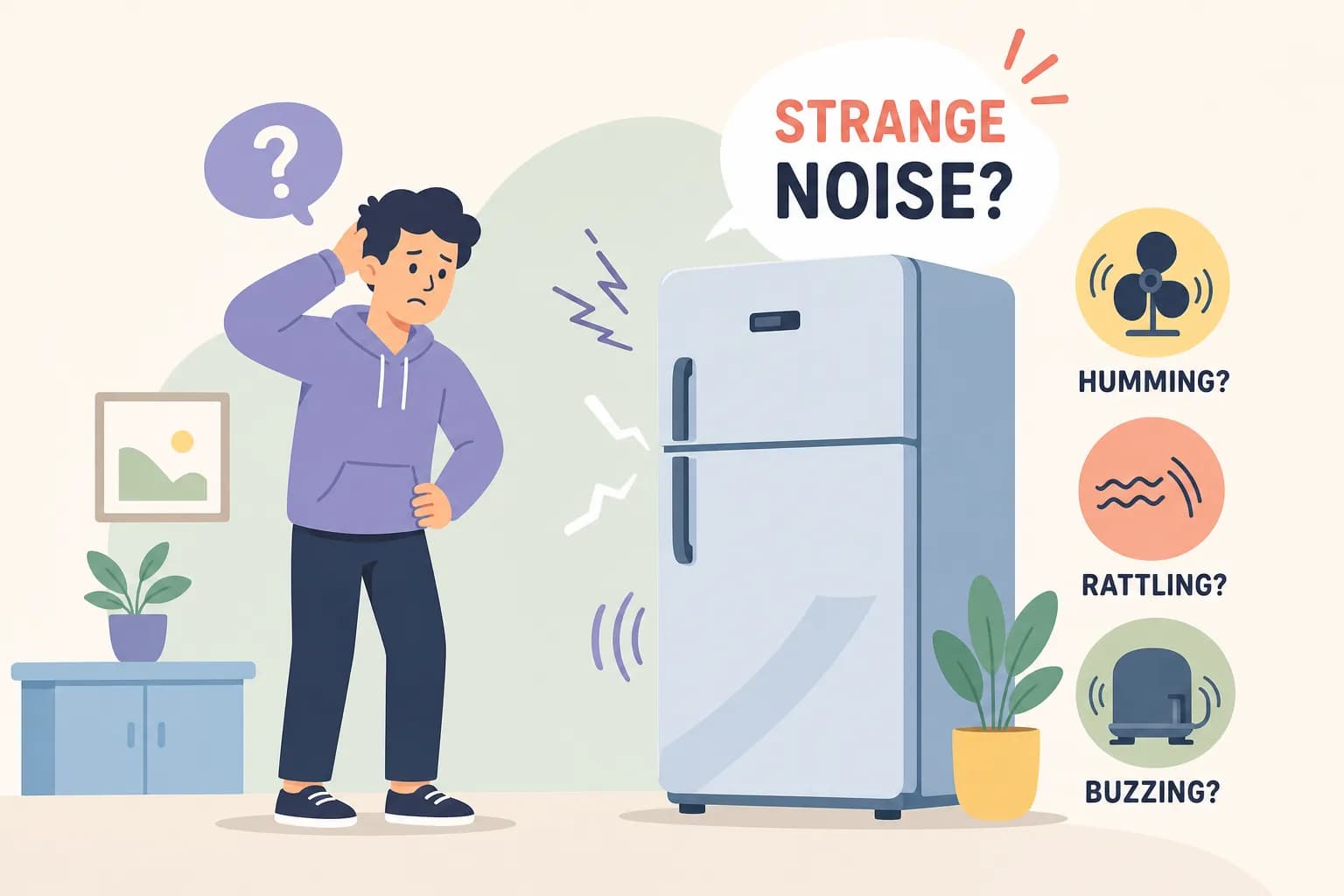 Fridge Making a Strange Noise? Homeowner's Guide & Fixes