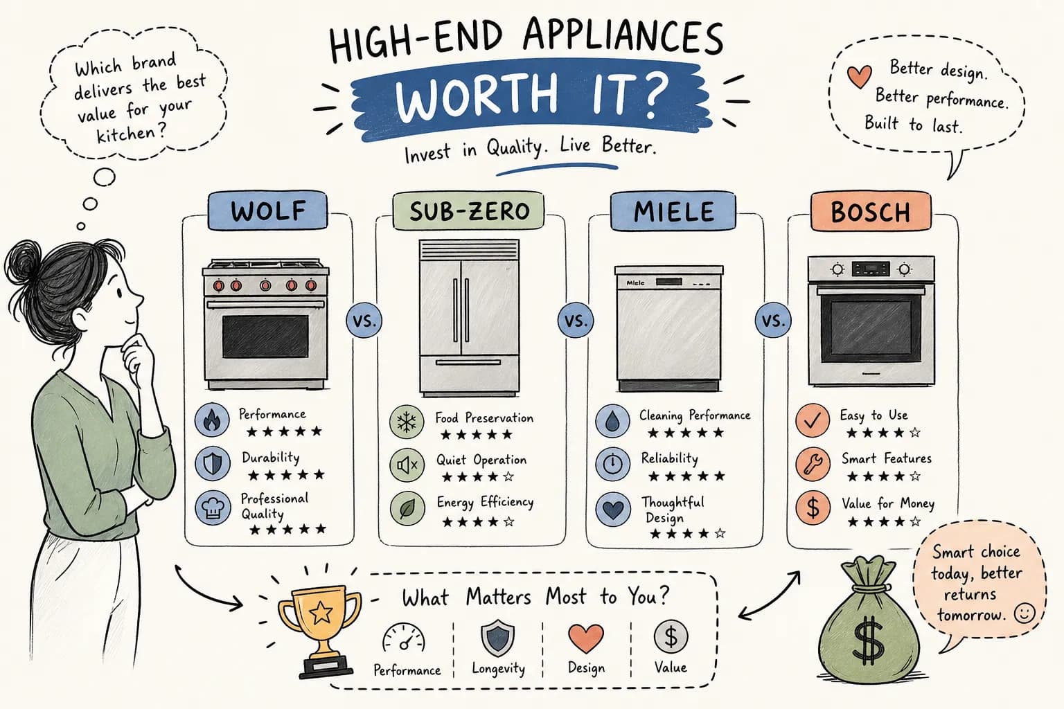 High-End Appliance Brands: Which Is Worth the Investment?