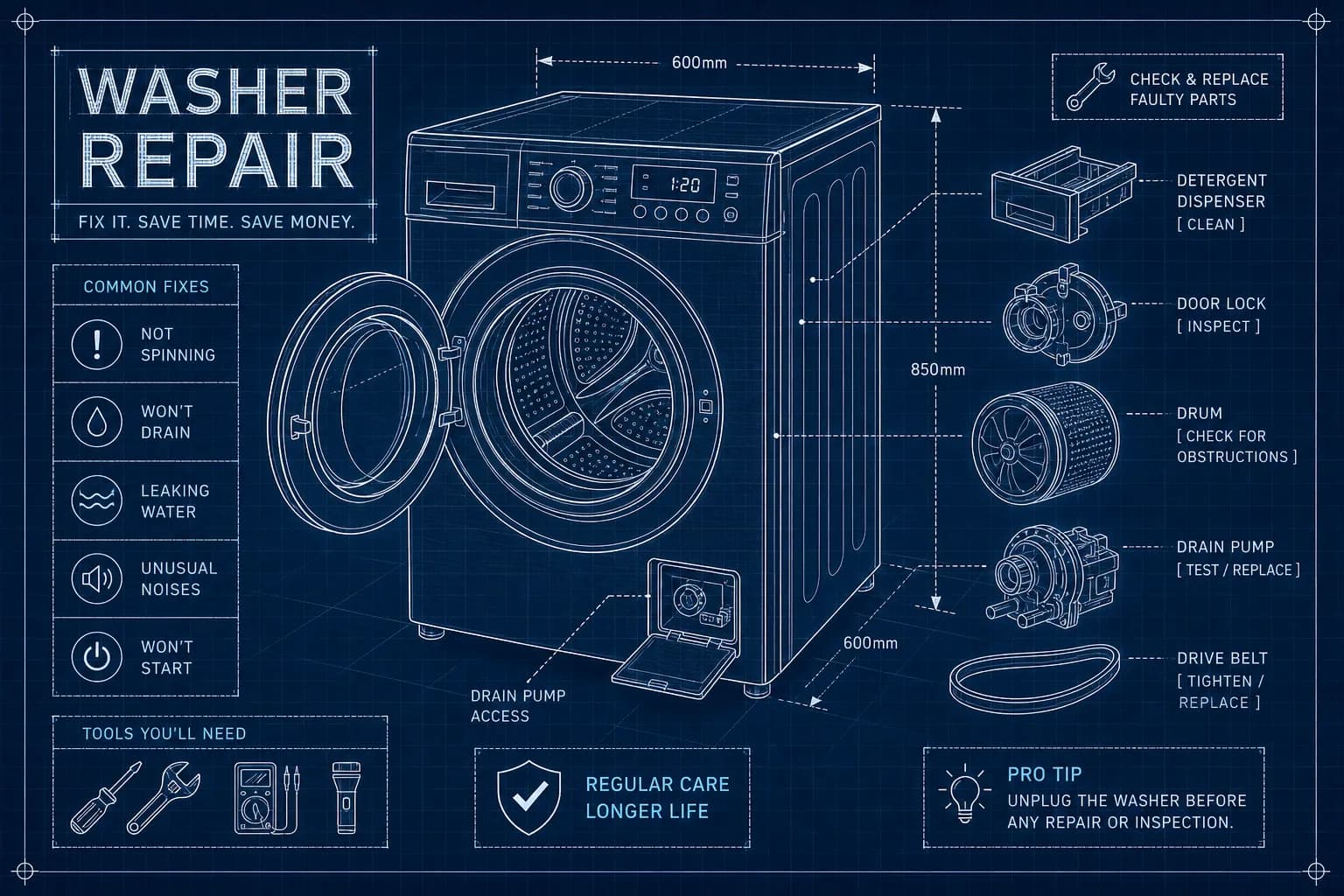 Washing Machine Repair: Complete Guide & Quick Fixes