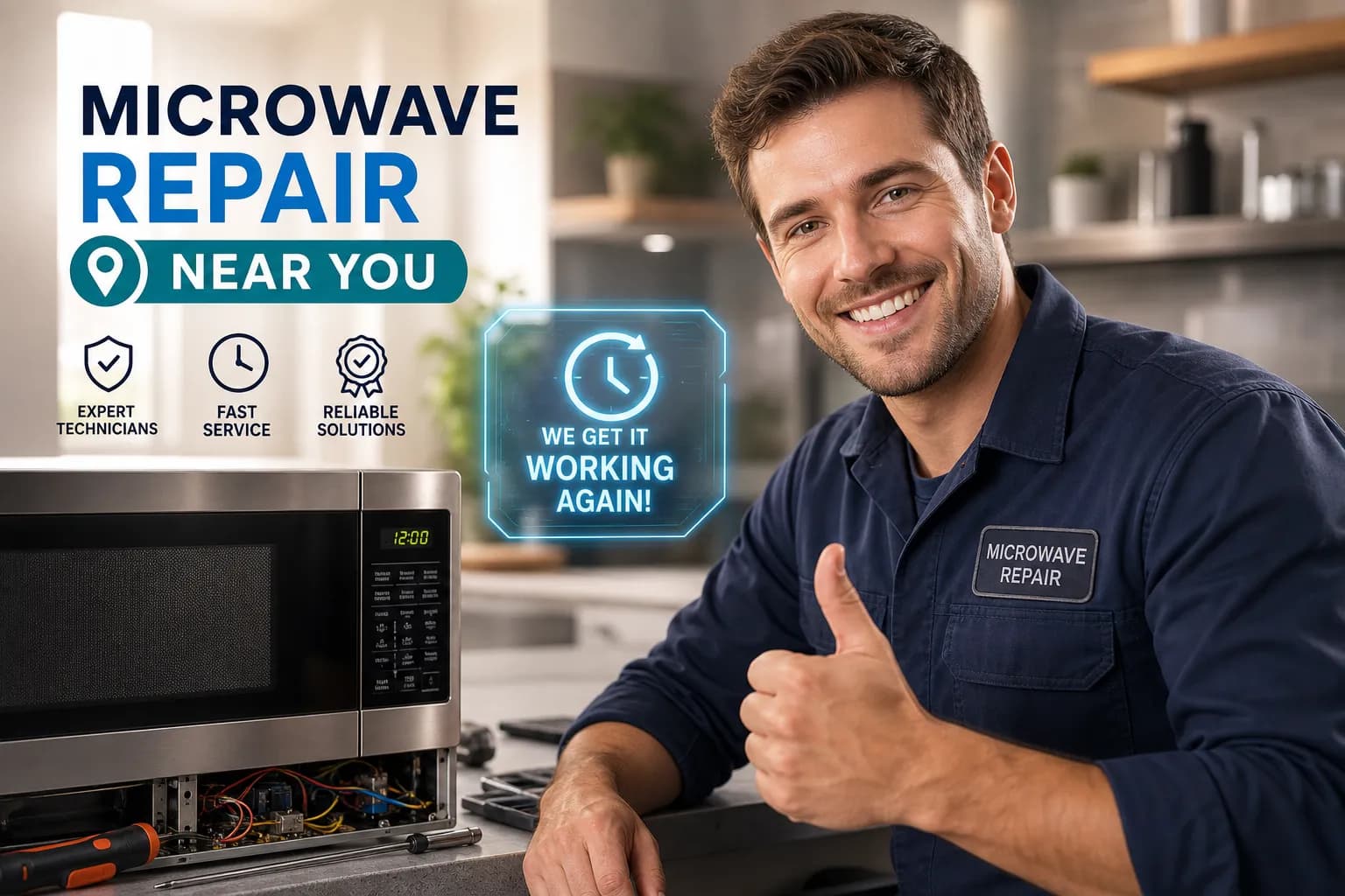 Microwave Oven Repairs Near Me: Costs, Checks & Advice