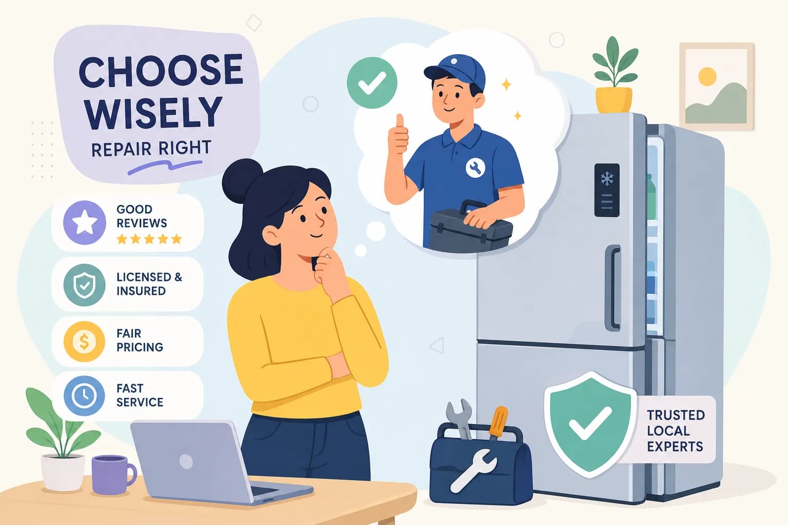Local Fridge Repair Service: How to Choose Right Fast