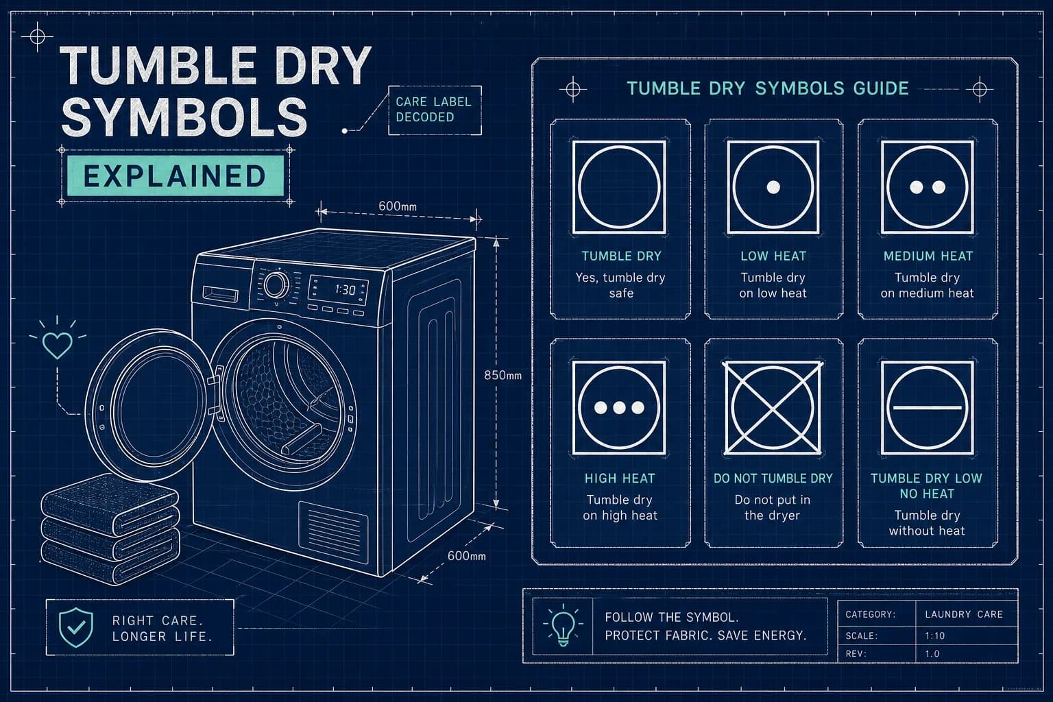 Tumble Drying Symbols Explained: Complete UK Guide