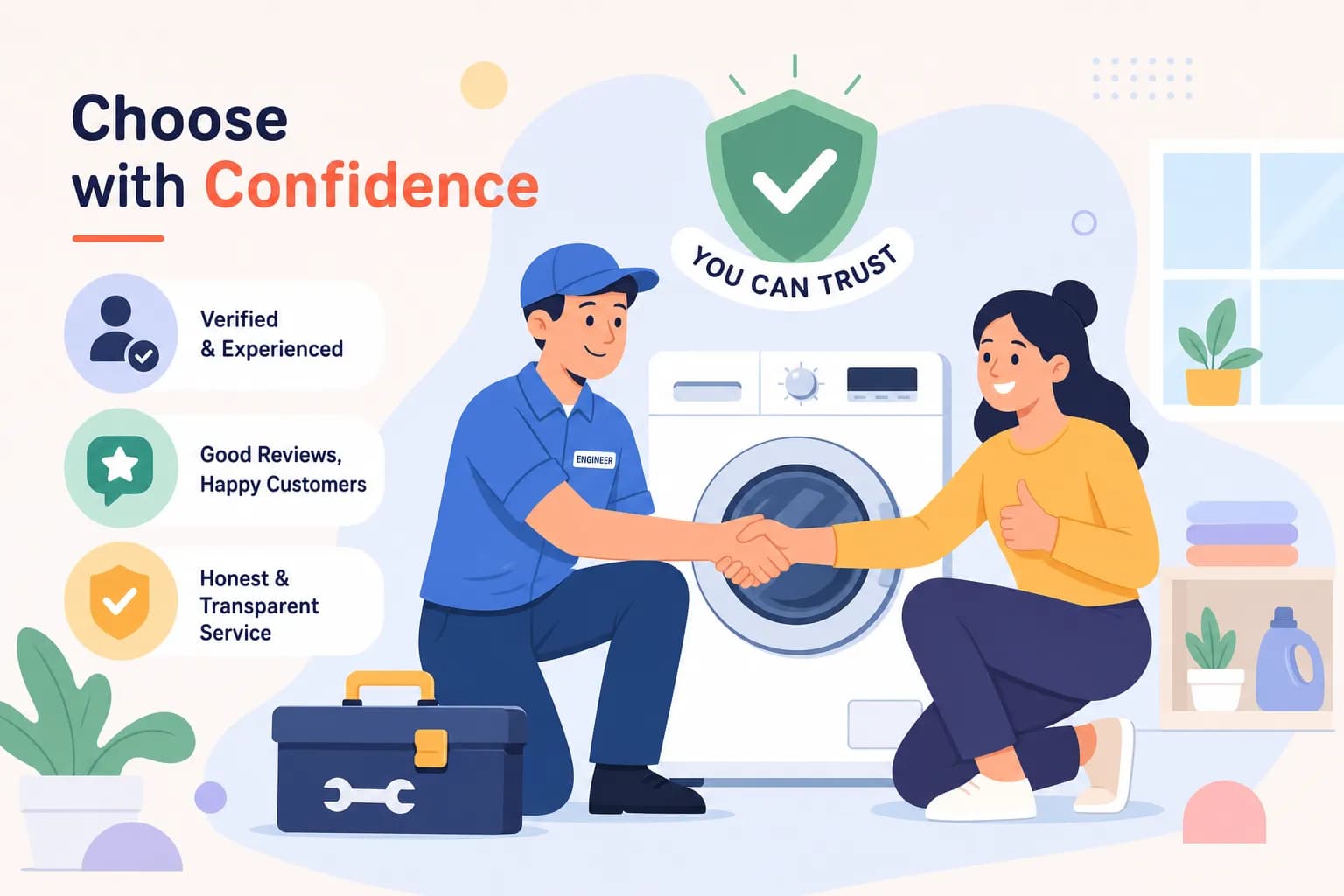 Washing Machine Engineer: How to Choose One You Trust