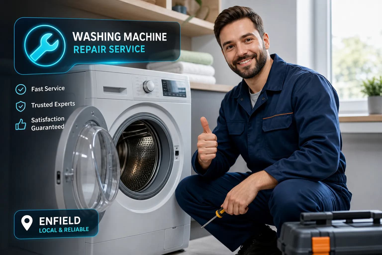 Washing Machine Repair Enfield - Top Local Services