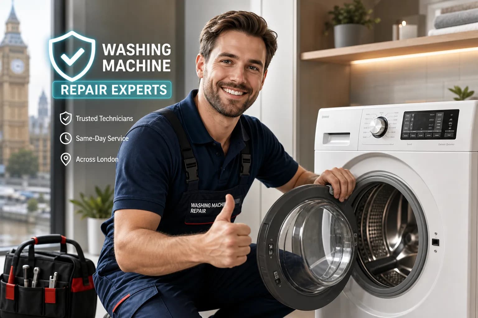 Washing Machine Repair in London: Top Services & Costs