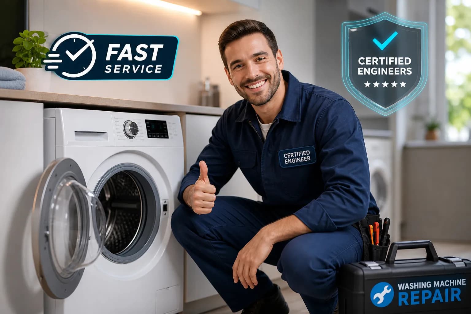 Washing Machine Repair London - Fast Certified Engineers