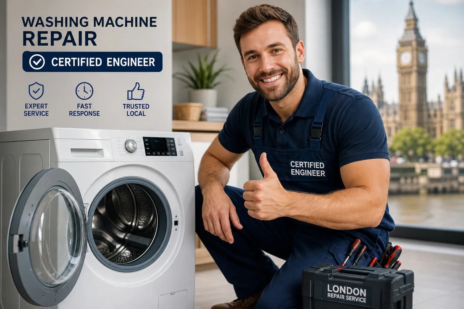 Washing Machine Repair London - Certified Engineers