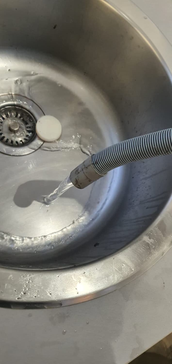 Not Draining - After