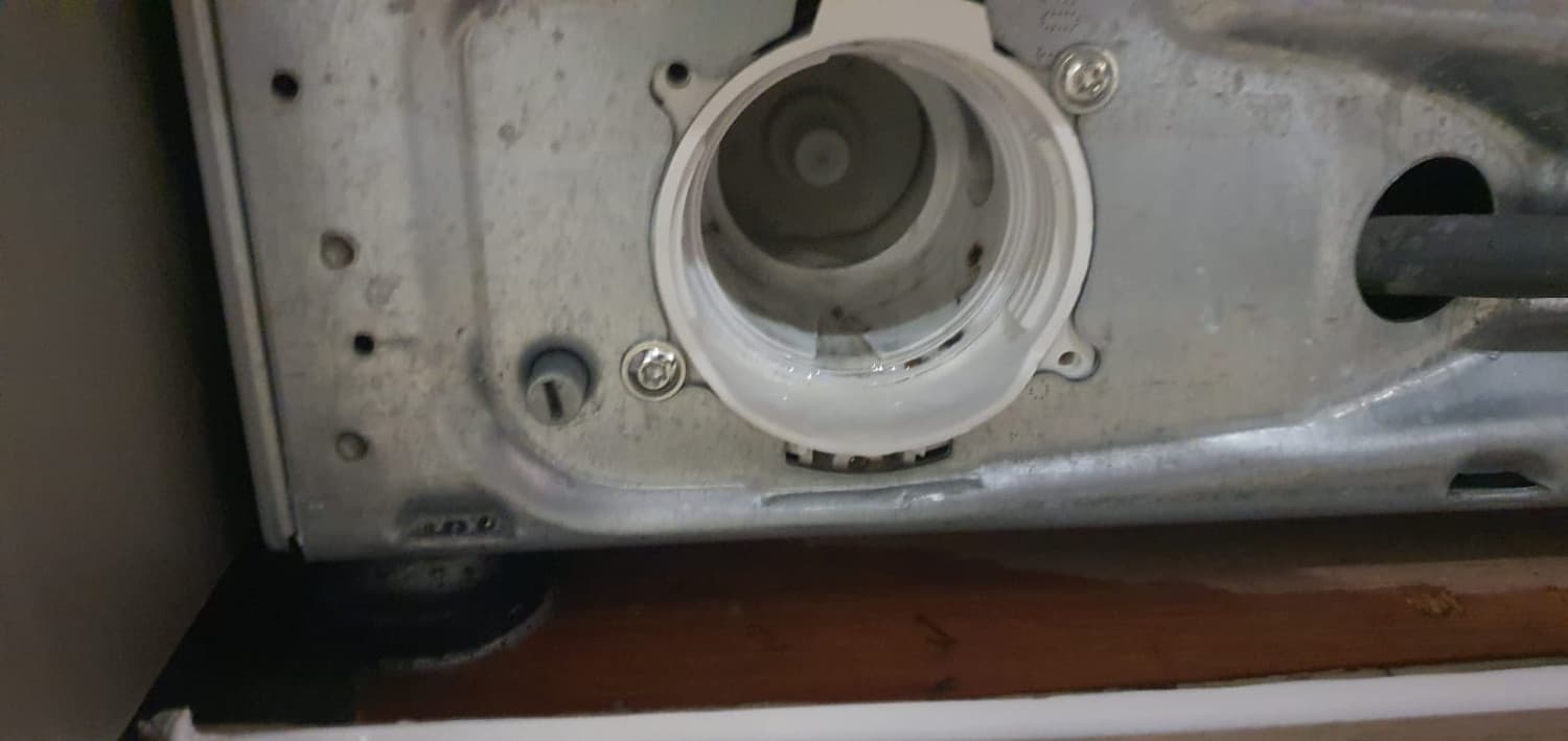 Not Draining - Before