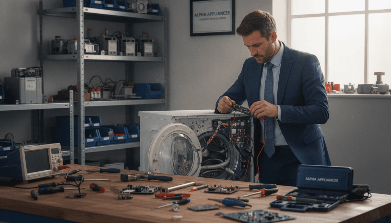 What are the most common washing machine faults repaired by London engineers?