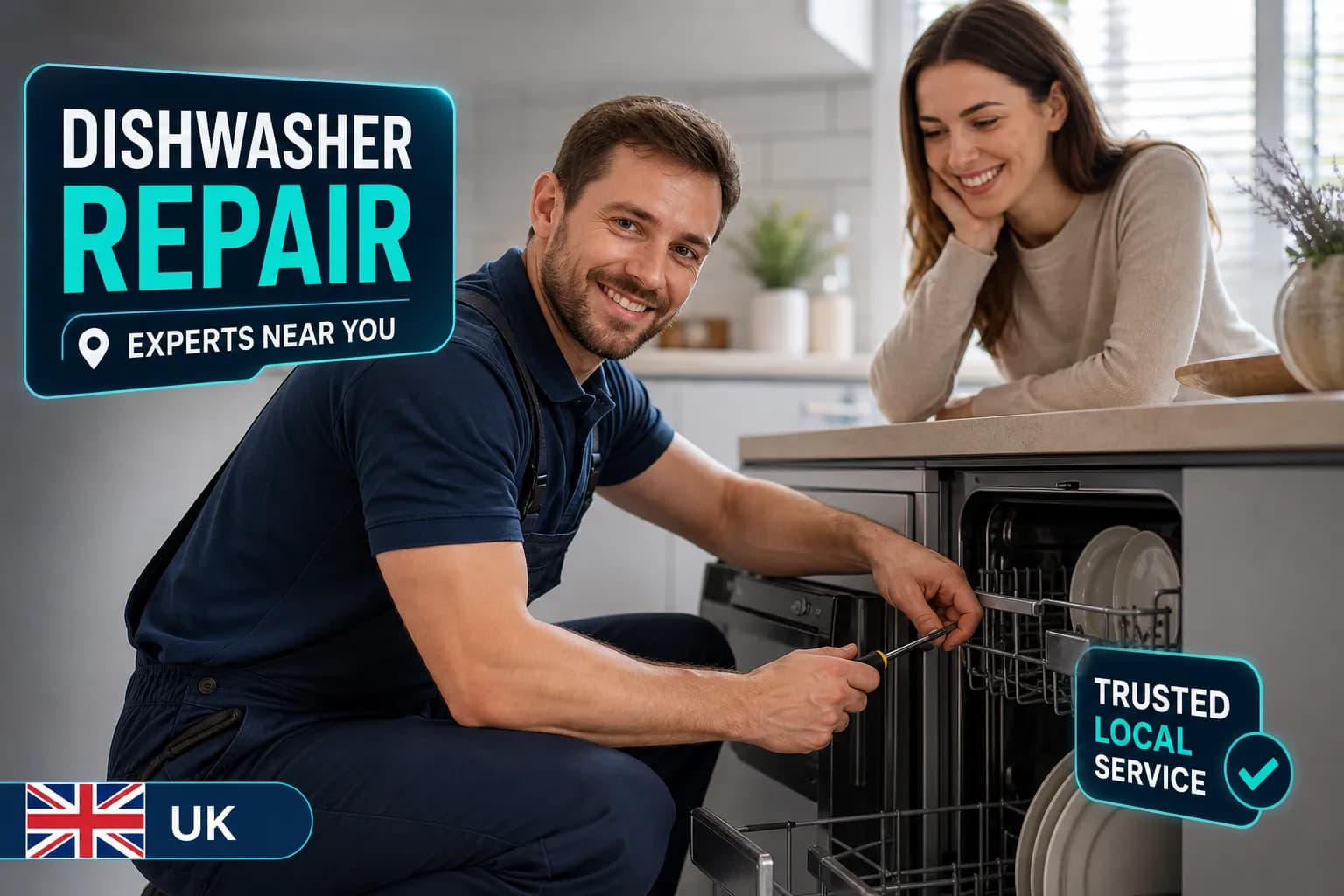 Top-Rated Dishwasher Repair Services Near Me in the UK