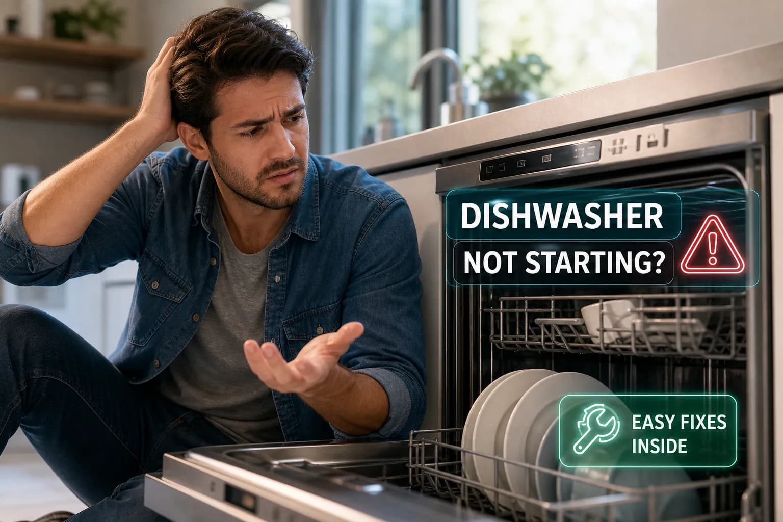 Dishwasher Won't Start? Fix It and Complete Cycles Safely
