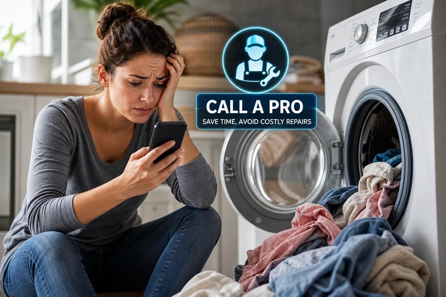 Laundry Machine Repair: When to Call a Pro - Quick Checks