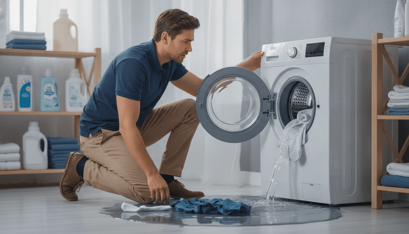Book washing machine not draining repair online with us