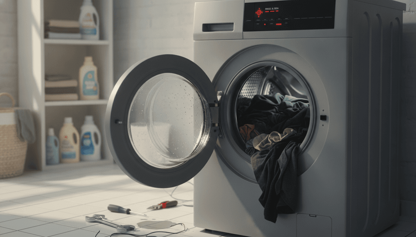 We Fix Washing Machine Not Rinse and Spin Issues Fast