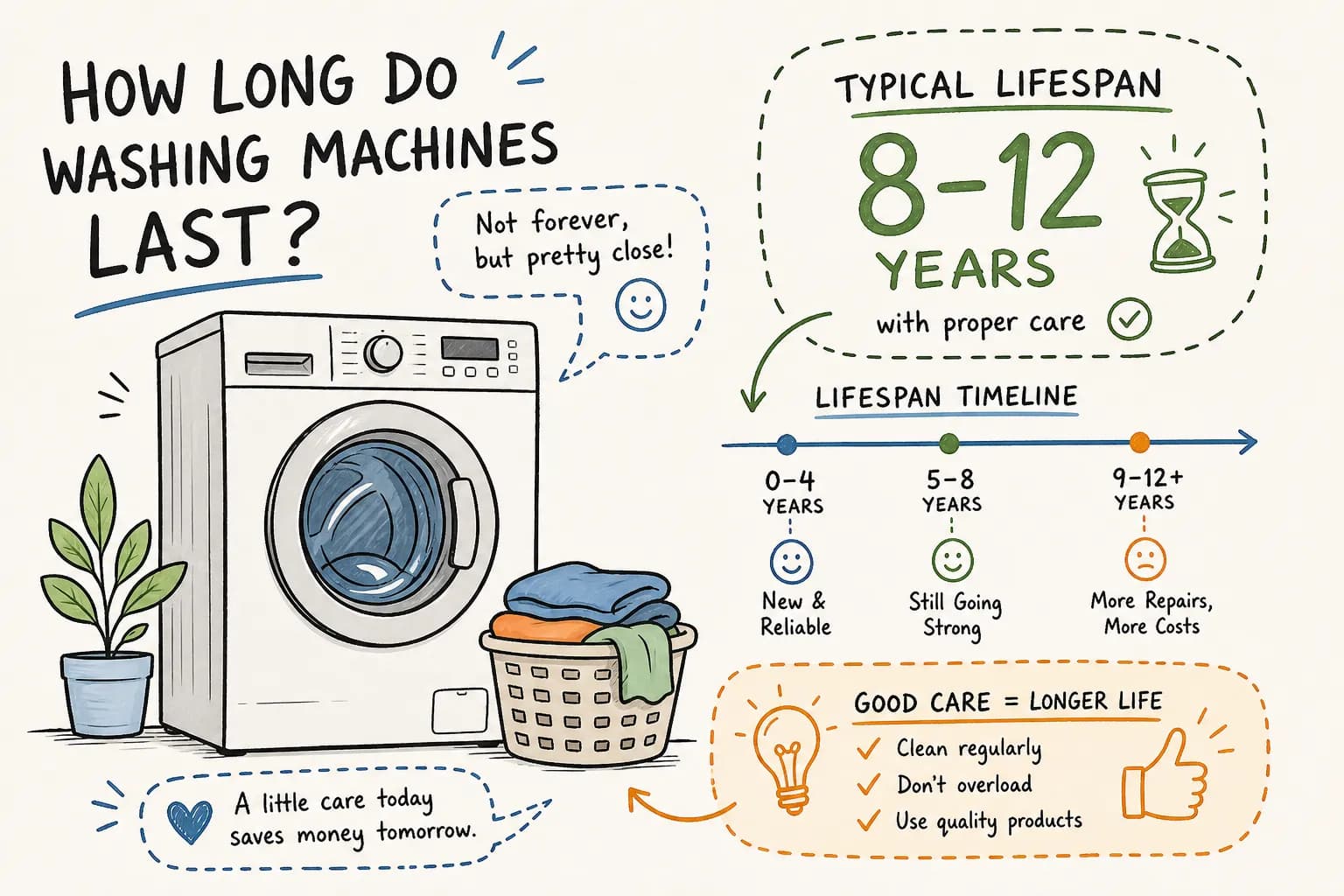 Washing Machine Life Expectancy: Typical UK Guide 2026