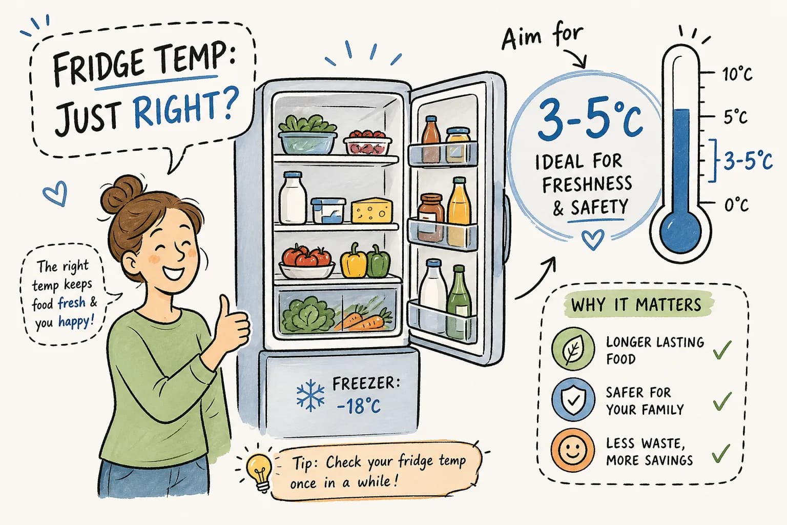 Fridge temperature: What to set your fridge at - UK guide