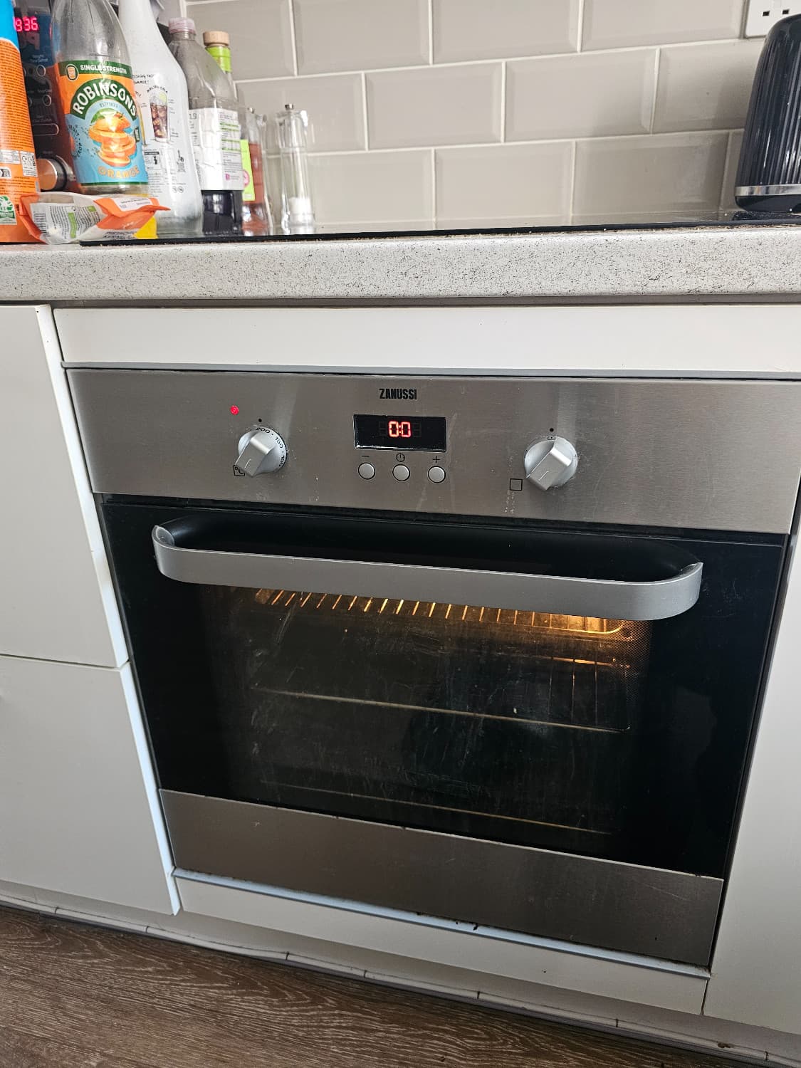 No heat From Electric Oven - Before